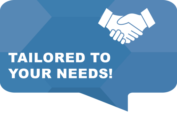 Tailored to your needs